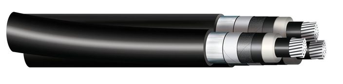 Image of 3 A2X(FL)2Y 12/20 kV cables