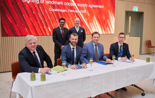 Signing of contract between NKT and KGHM February 2026