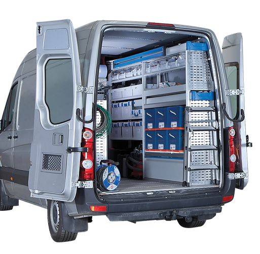 Image of electrician van