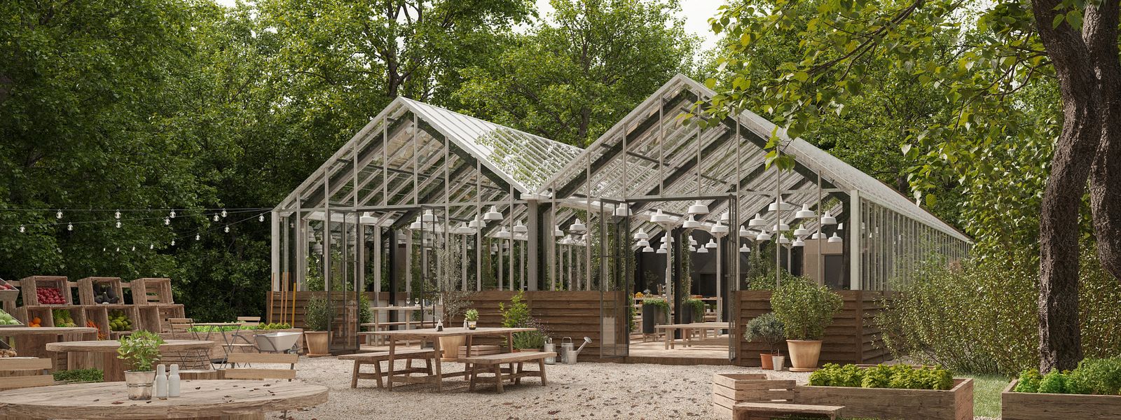 glasshouse in nature