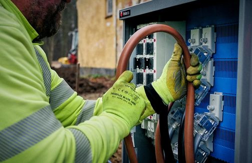 PEX-AL Flex kabler, det strømkabel, der giver det bedst mulige arbejdsmiljø., PEX-AL Flex kabler video.