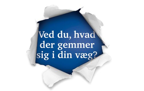 ved du hvad der gemmer sig i din vaeg poster danish font