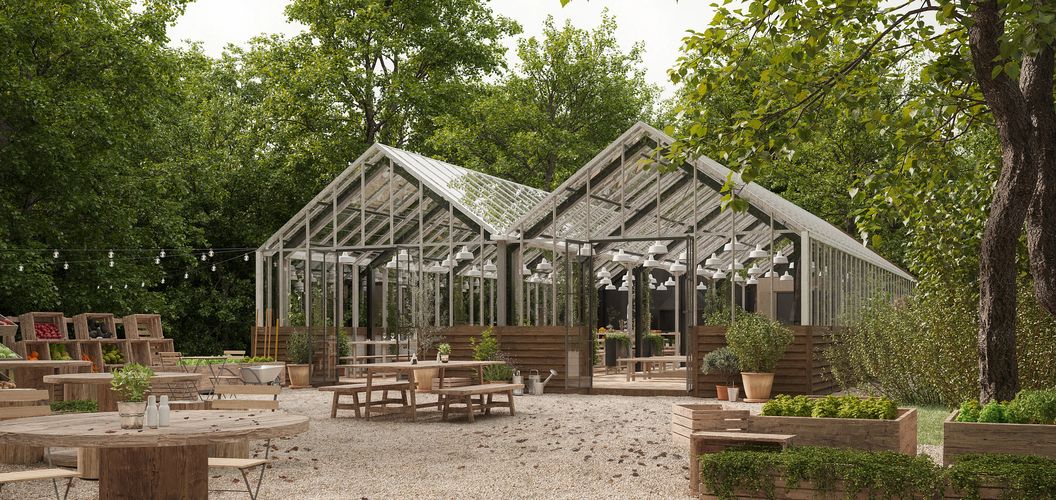 glasshouse in nature